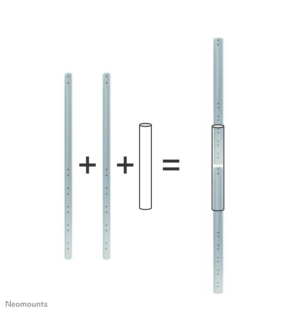 Neomounts connector for extension tubes